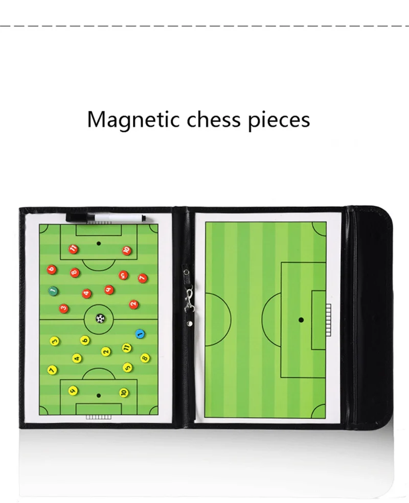 Foldable Magnetic basketball Tactic Board Soccer Coaching  Board Football Training Tactics Clipboard