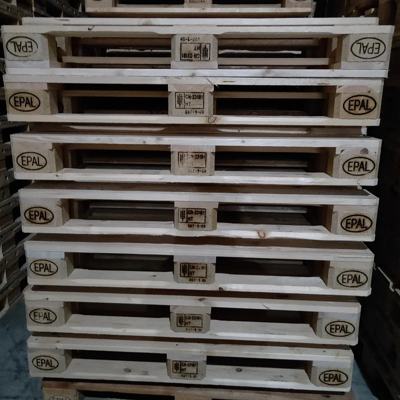 high quality 4 way fumigation wood EPAL pallet eur  pine wooden pallet