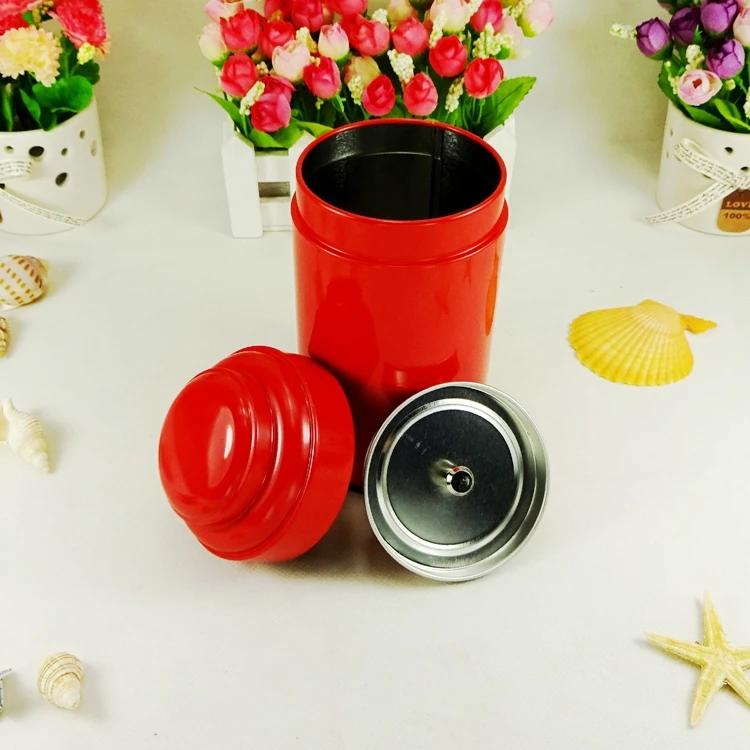 
Manufacturers Luxury Round Coffee Tea Chocolate Gift Candy Tin Canister Tin Can 