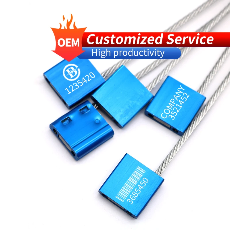 BOCHUANG BCC208 Aluminium alloy container truck wire rope cargo cable seal