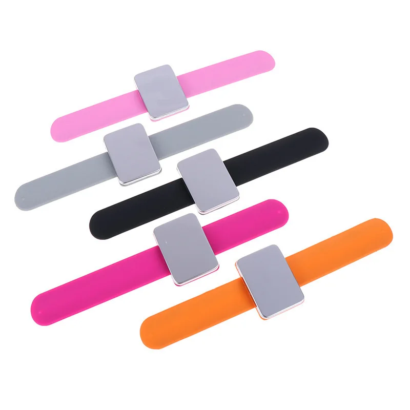 Hot Selling Watch Silicone Band Magnetic Hair Pins Bracelet For Beauty Salon
