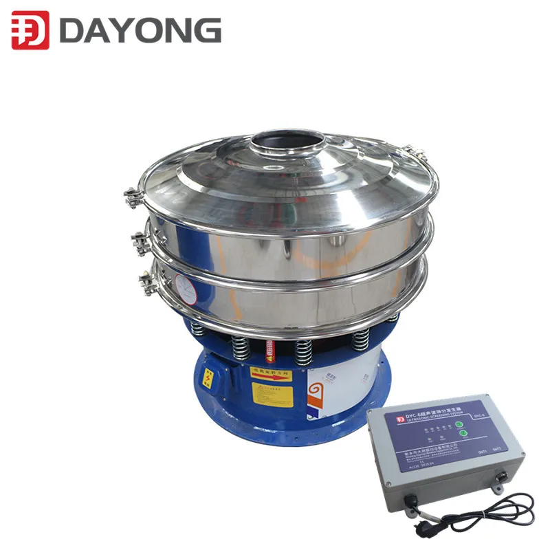 Powder Metal Ultrasonic Vibrating Sifter Machine Rotary Screen Separator For Sieving