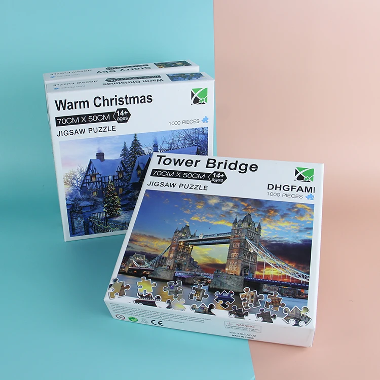 DHGFAMI High Quality 1000 Pieces Adult Jigsaw Puzzles
