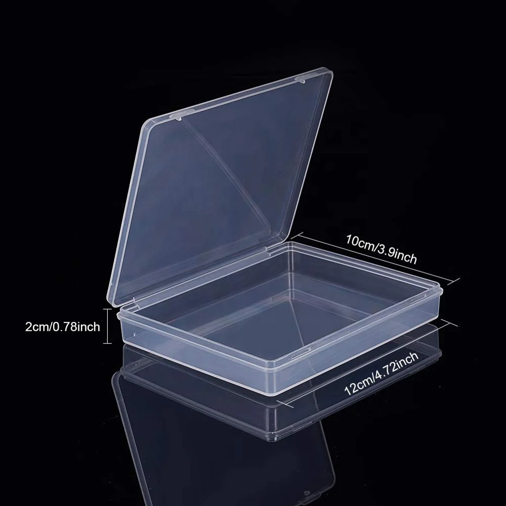 Factory Custom Clear Packing PP Plastic Candy Box clear Hard pp Boxes