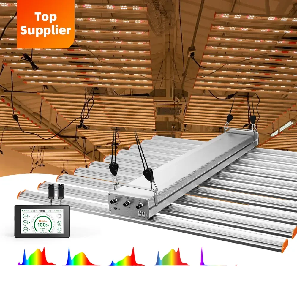 2024 New Horticulture Hydroponics Lm301H 120W 240W  480W 645W 720W 800W  1000W Led Grow Light Bar FUll Spectrum