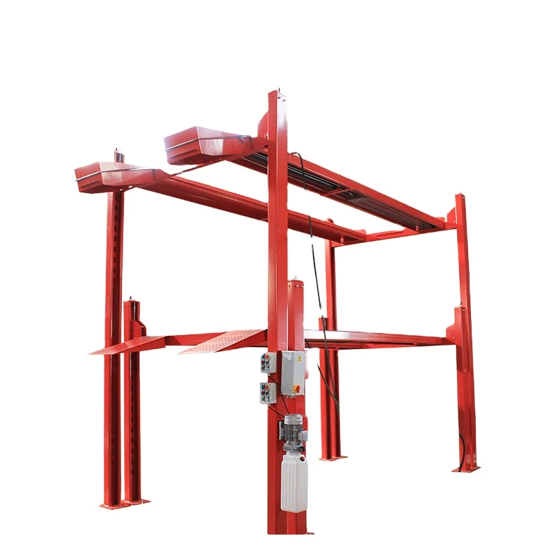 Good Quality 2700kg Load Durable Hydraulic Triple Stacker Parking Lift