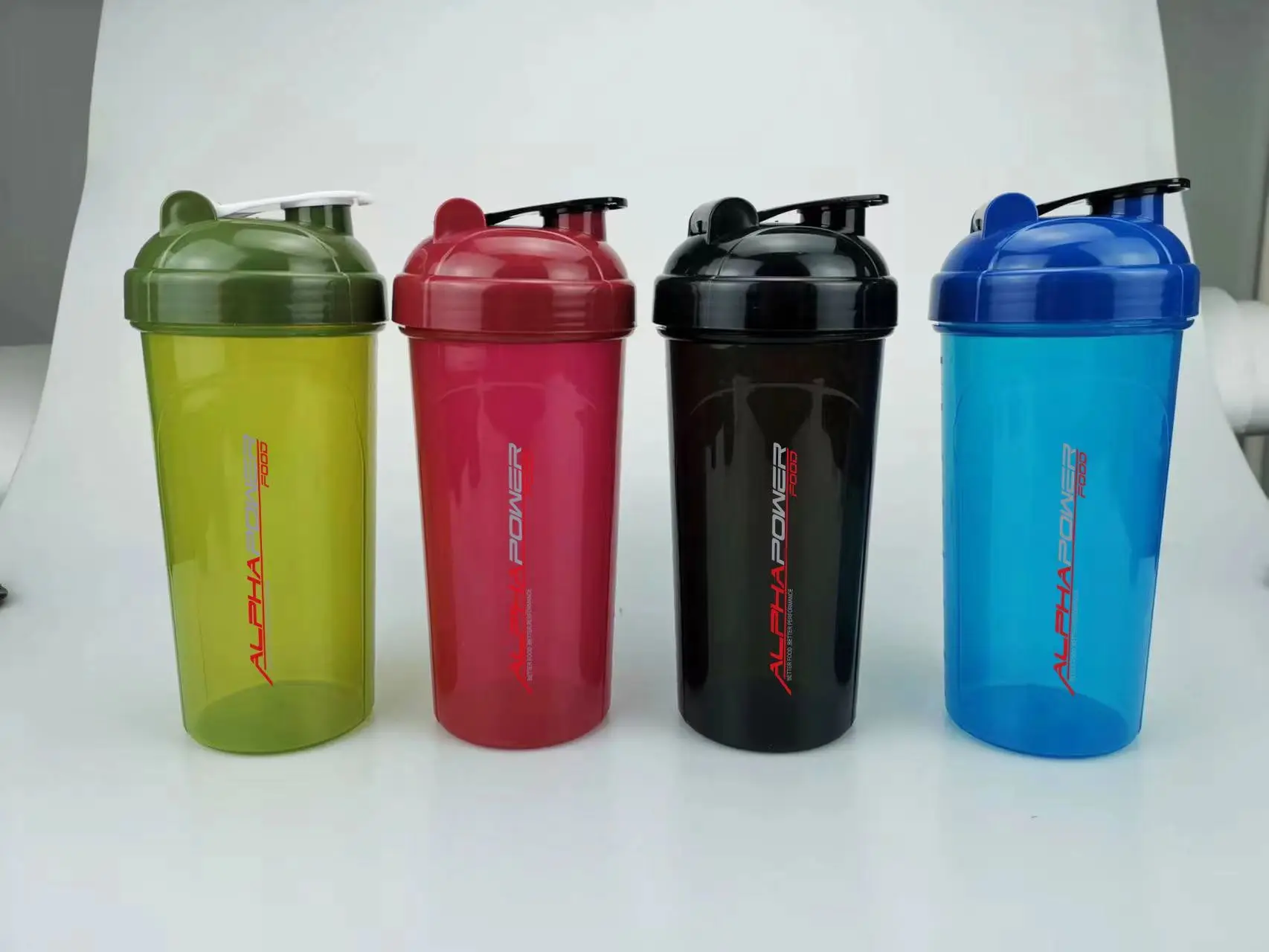Wholesale Customer Logo 400ml 600mlGym Shaker Gym sport water Bottle Plastic Protein Shaker cup
