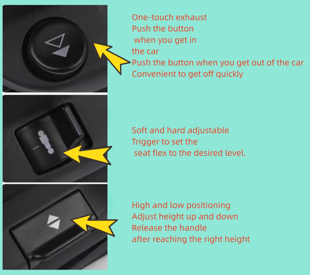 Shacman Hydraulic Air Suspension Truck Driver Seat