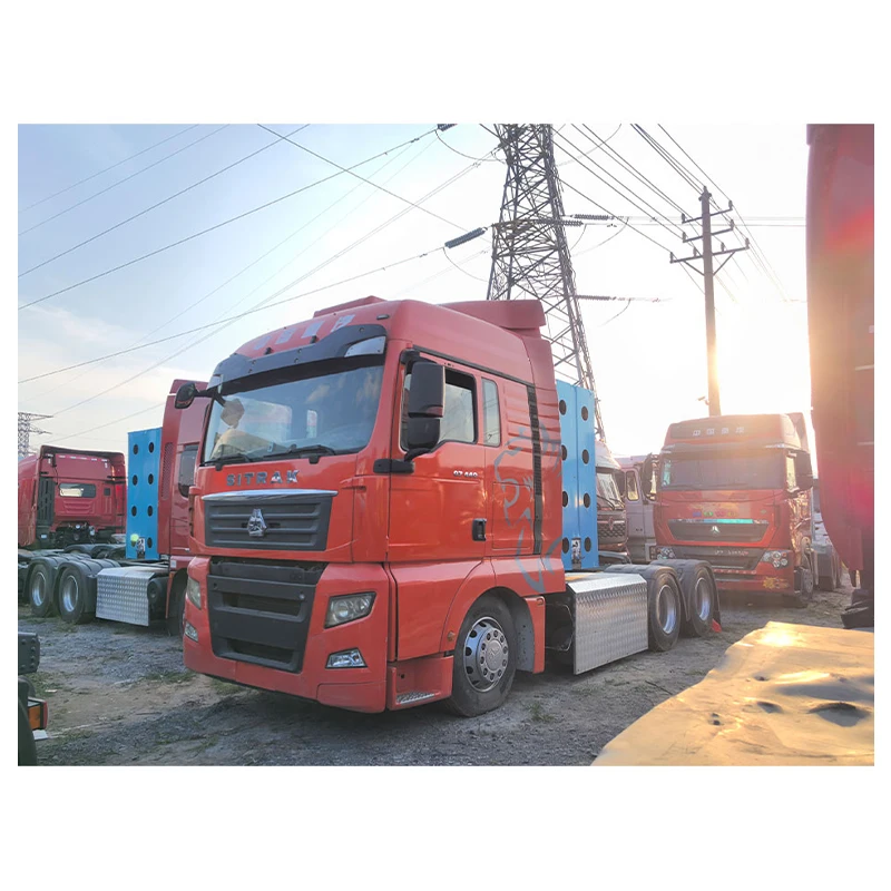 Shandong Sinotruk Howo 6*4 10-колесные тягачи 380 лошадиных сил дизельная механическая коробка передач левая б/у продается дешево Китай