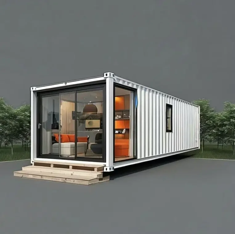 Prefabricated Steel Sunroom Container House Container Office Sun Villa Room