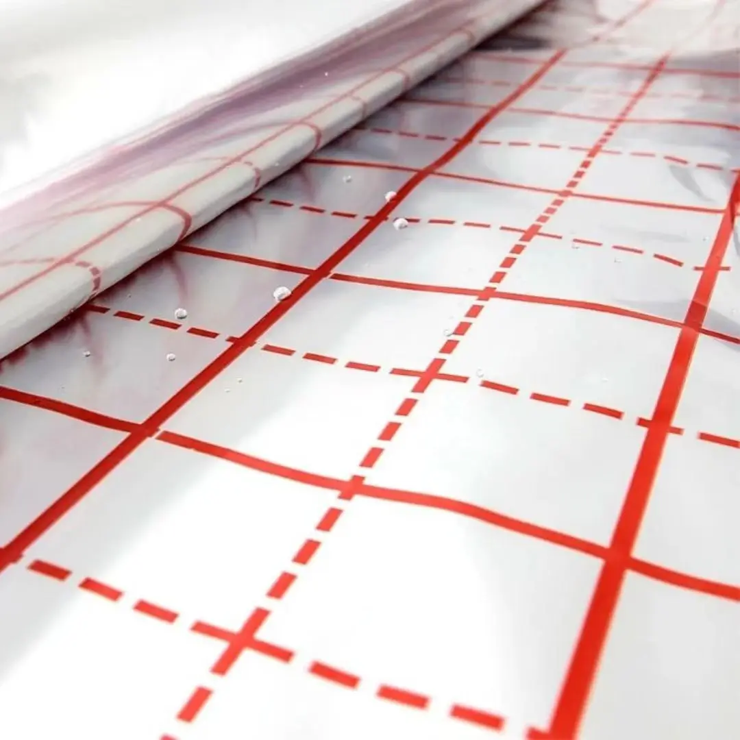 Floor Heating Design Aluminum Thermal Insulation Foil Film Floor Heating Film Radiates Floor Panel Reflective 50m Foil Film