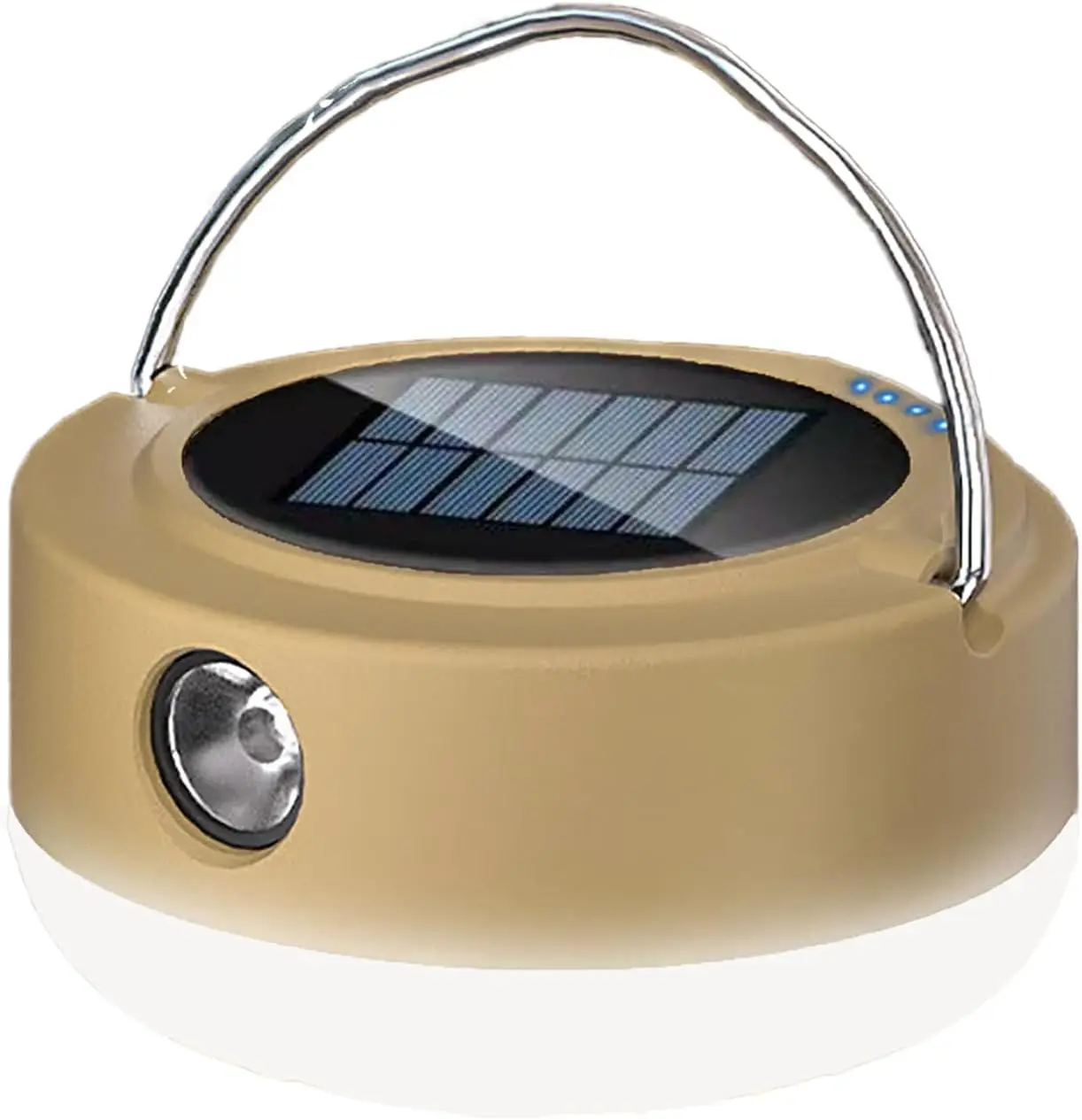 LED Lantern, Outdoor Camping lamp Solar Light 8 Light Mode Waterproof Tent lamp for Power Outages Emergency Home Hiking