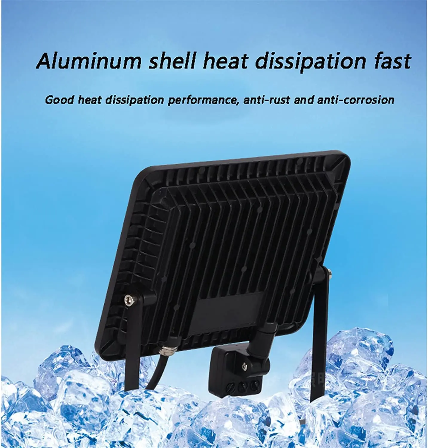 Outdoor Sensor Light Outdoor Motion Sensor 10W 30W 50W 100W security Lights fixtures White LED Lamp Beads 700-7000LM