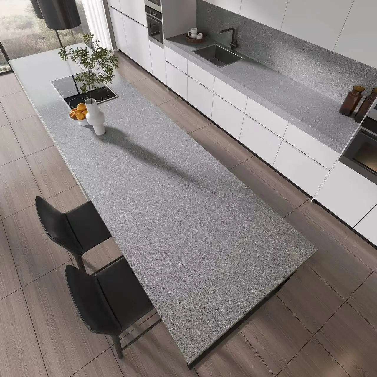 Brand New Calacatta Gold Quartz Stone Slabs Artificial Tiles Quart