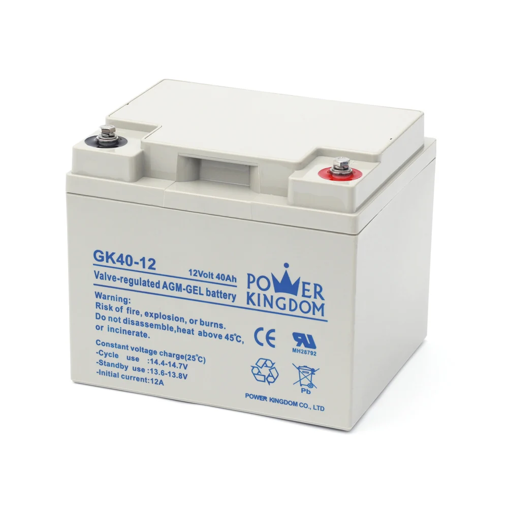 high quality 12 volt 40Amp gel battery 12v lead acid battery 40ah