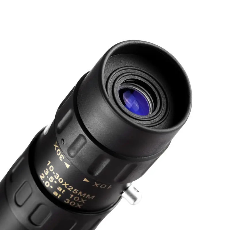 Nikula high quality monocular 10-30x25, portable mini monocular, hunting telescope monocular scope for climb