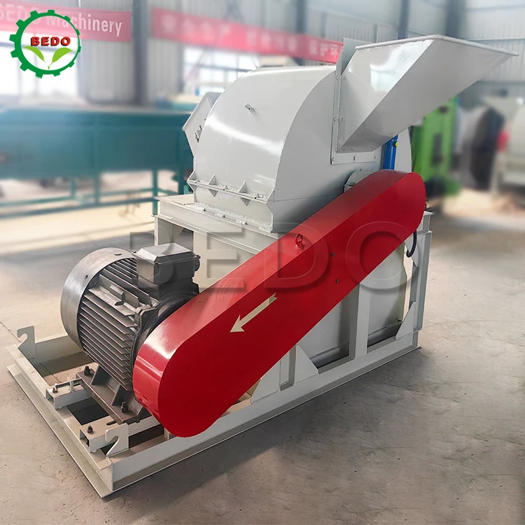 Diesel Engine Disk Wood Chipper Crusher Machine