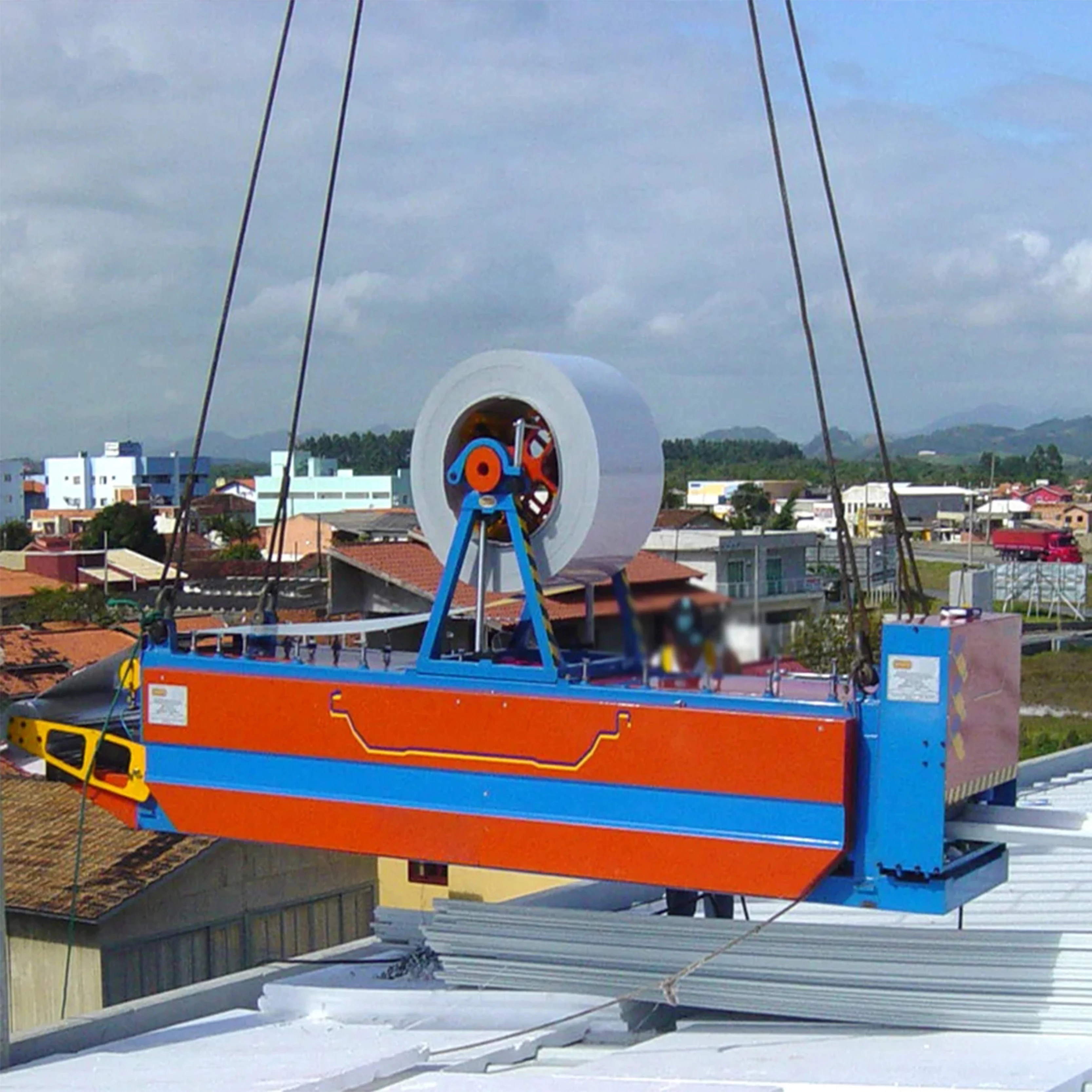 Portable Snap Lock Standing Seam Metal Roofing Roll Forming Machine For USA