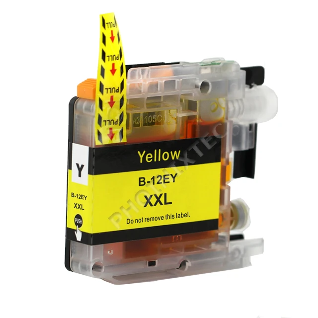 Non-OEM Inks LC12E Color sets Printer Ink Cartridges LC12E XXL Compatible for Brother MFC-J6925DW
