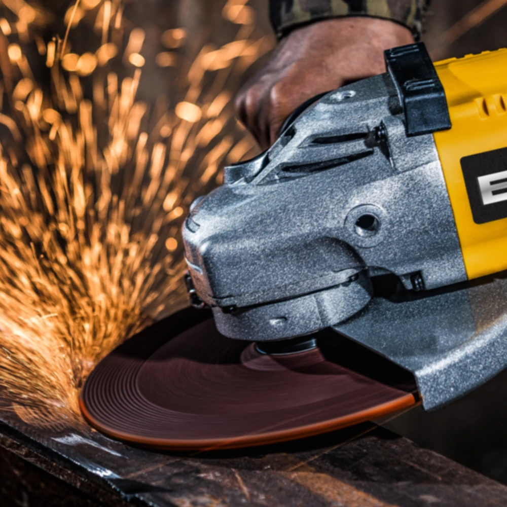 1800W Electric 110V Angle Grinder Slide Switch Type Big Power Industrial Tool for Trigger Polishing & Cutting