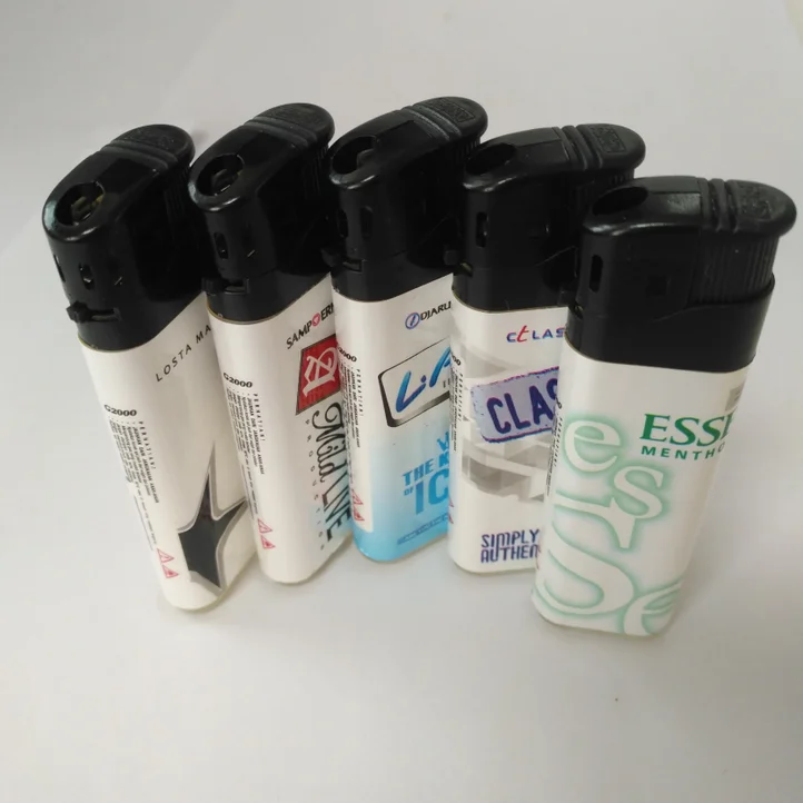 electric  plastic disposable manufacturers cigarette smoking gas lighters black cigarette india price