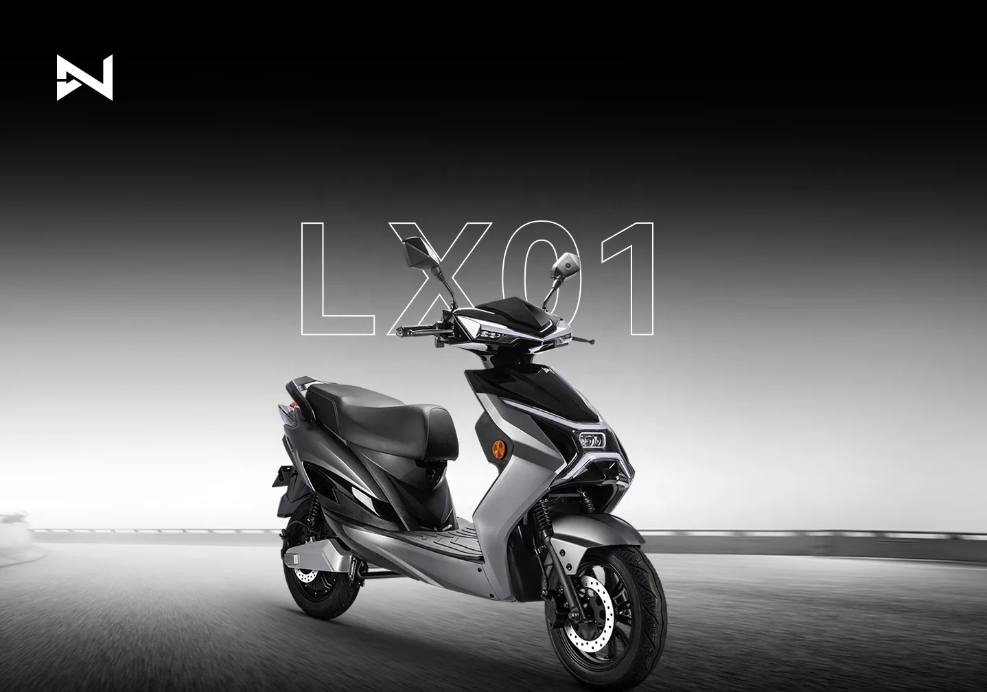 LX01 LITHIUM BATTERY ELECTRICAL SCOOTER 2020W MOTOR 90/90-12 TUBELESS EURO5 EEC L1e-B