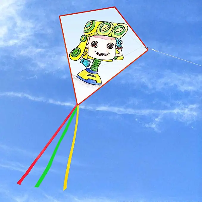 outdoor sport DIY teaching toys kite for promotion