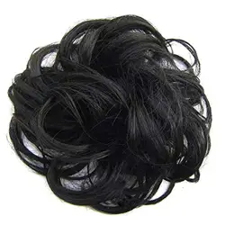 Chignon Messy Bun Hair  Hair Extensions  Create Full Updos for Events Everyday Wear Washable, Realistic, Synthetic Hair Bun
