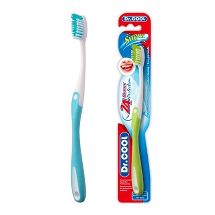 Factory Wholesale Hard Bristle Toothbrush Healthy Adult Plastic Sterile Manual Toothbrush