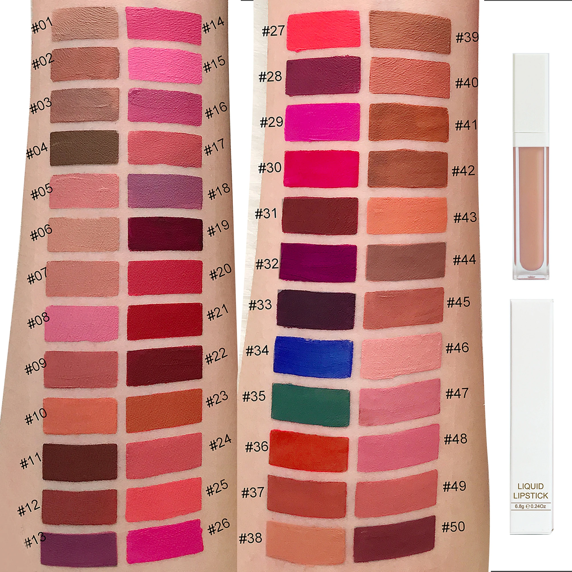 Free Sample Multi Colors Private Label Waterproof Make Your Own Moisture Lip Gloss Oem Cosmetics Makeup Matte Liquid