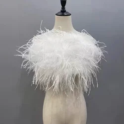 NEW design girls sexy mini party short feather skirt women ostrich feather skirt