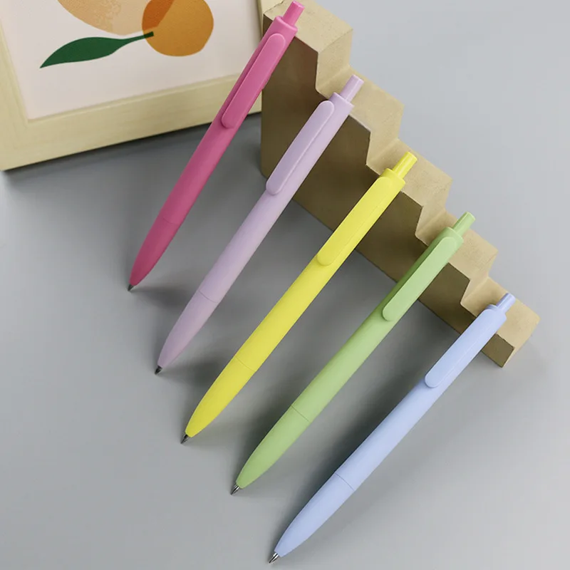 China Professional Manufacture Luxury Metallic Promotional Ball Pen Colorful Press Action Professional Ballpoint Pen With Logo