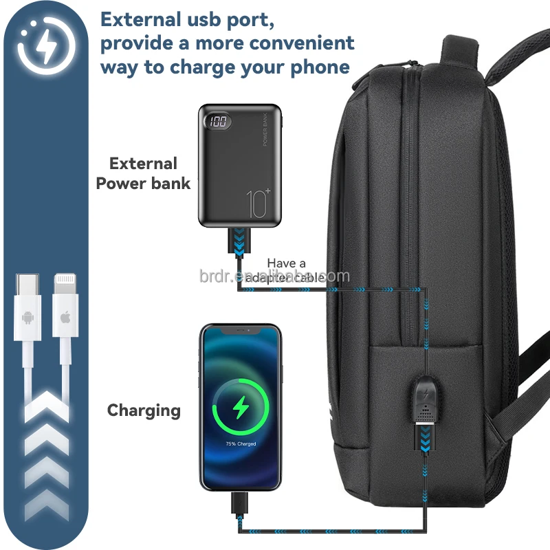 competitive price wholesale fashion unisex zipper backpack men college bag for students waterproof computer laptop backpack bag