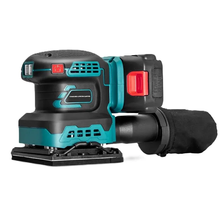 DIY Random Orbital Sander Battery-Powered Brushless Tool Wood Metal Walls Industrial Use Rated 21V Electric Lijadora Orbital