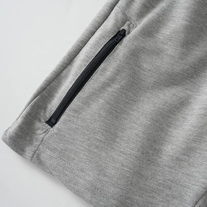 Student casual shorts summer navy blue gray sports shorts