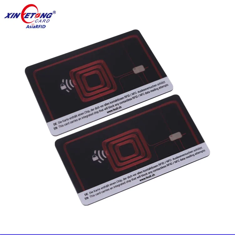 2024 New Style Contactless NFC Smart Card 13.56MHZ NFC Matte Black Social Digital Card