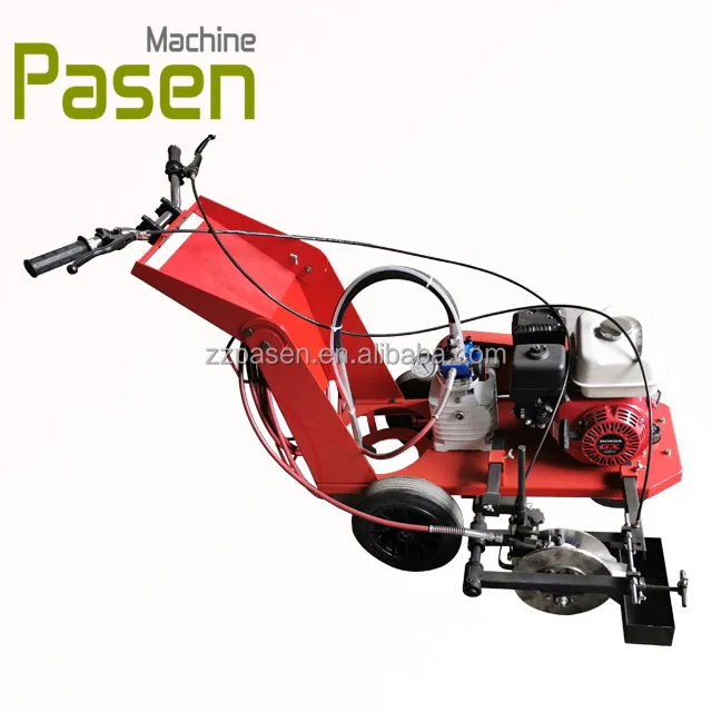 double guns 6.5hp cold paint road line marking paint machine
