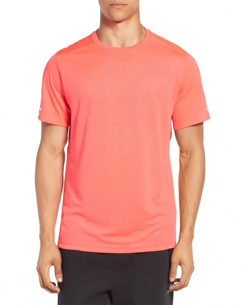 
Athletic training fitness apparel men light up t shirts 