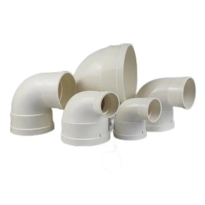pvc taper taper tee drainage pipe fittings internal and external insert plane four-way reducing tube