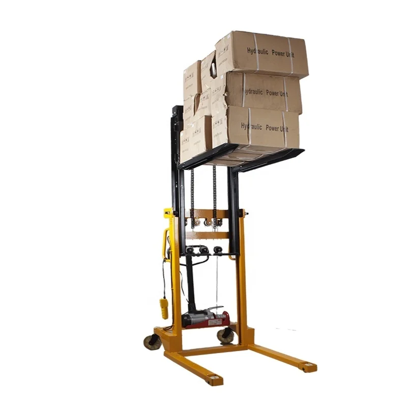 manual forklift stacker hydraulic stacker  hydraulic lifter factory direct