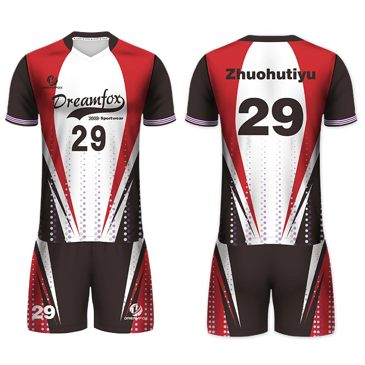OEM high quality sublimated soccer uniforms custom short sleeve youth soccer jersey shirt for school team