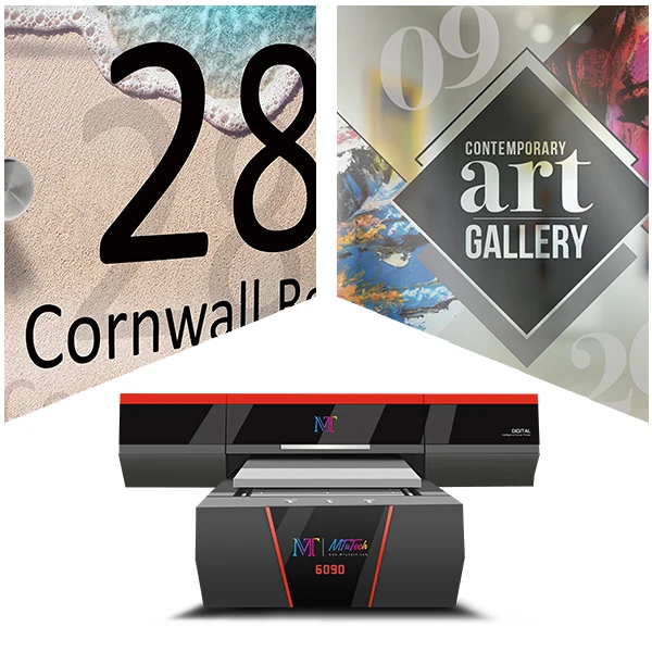 MT Led UV Printer 6090 UV DTF Printer with Laminator Used for Almost All Surface Printing