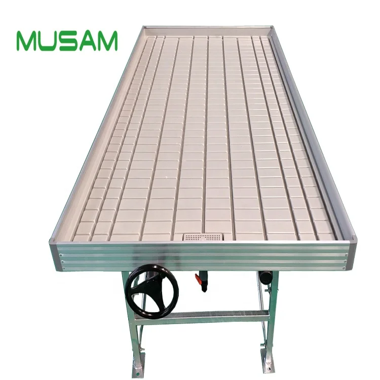 Гидропонная система 4x8ft ebb и потоковые пластиковые лотки