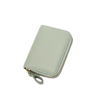 RFID Anti-theft Card Holder Multifunctional Zipper Rfid Wallet