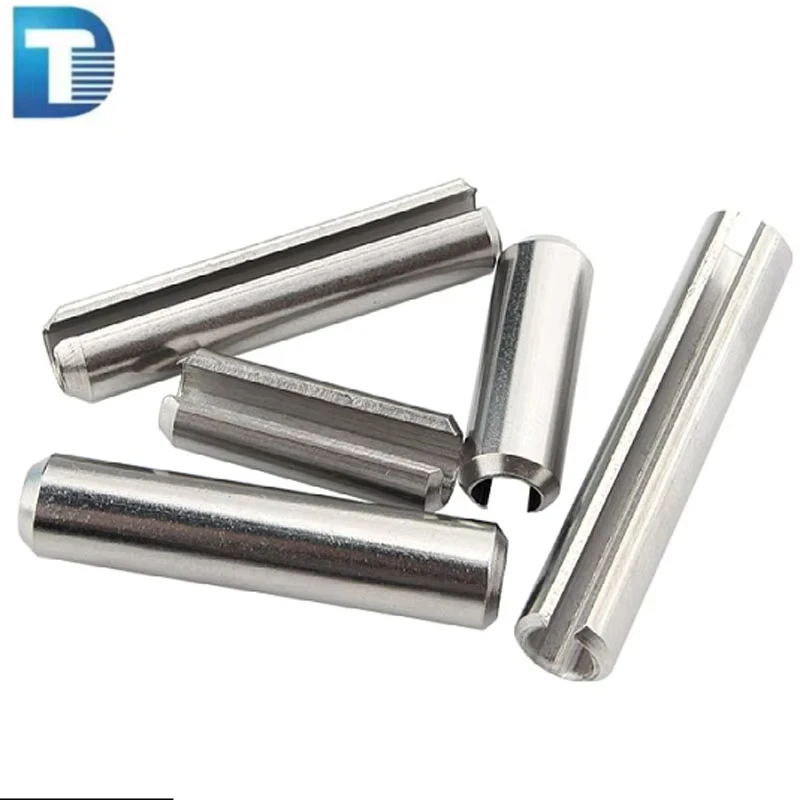 M5 M8 M10 SUPER DUPLEX  2205 2507 A286 Stainless Steel Plain Polished Spring pin Coiled spring pin DIN1481 DIN7346 DIN7343