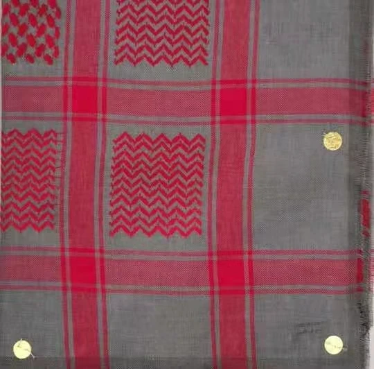 
Palestine Gentleman Scarf Arafat Turban Jacquard Style Golden Classic Pattern Polyester Cotton Tudung opftuch 