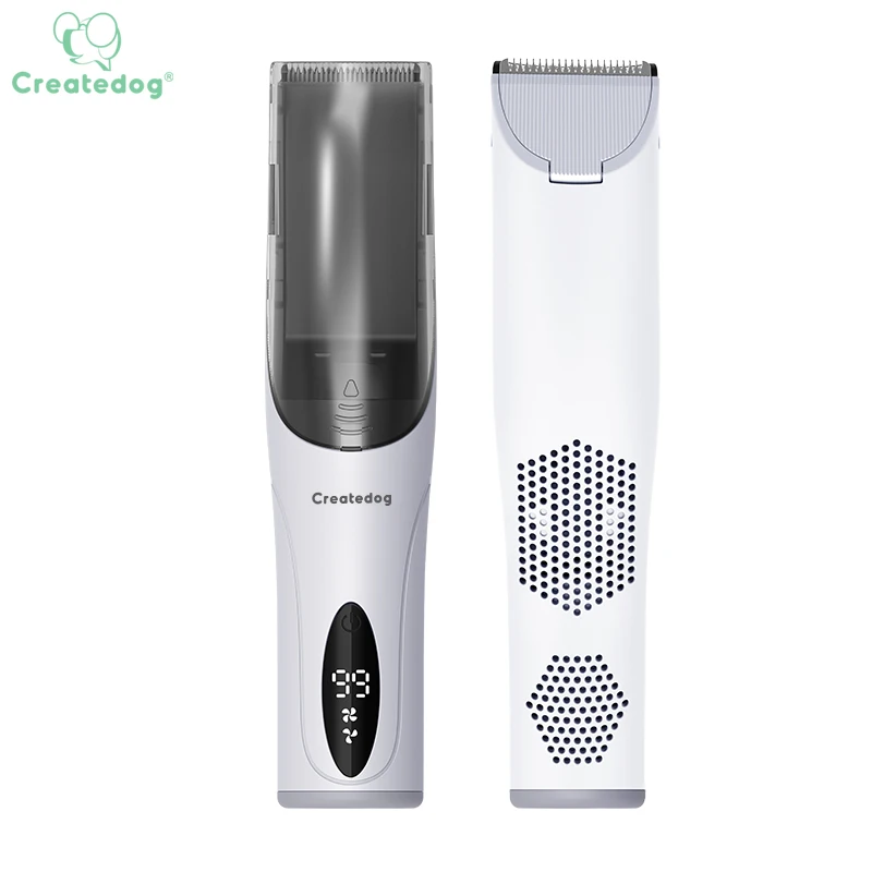 Professional cordless Electric Hair Cut Set For Kids Hair clippers with hair vacuum