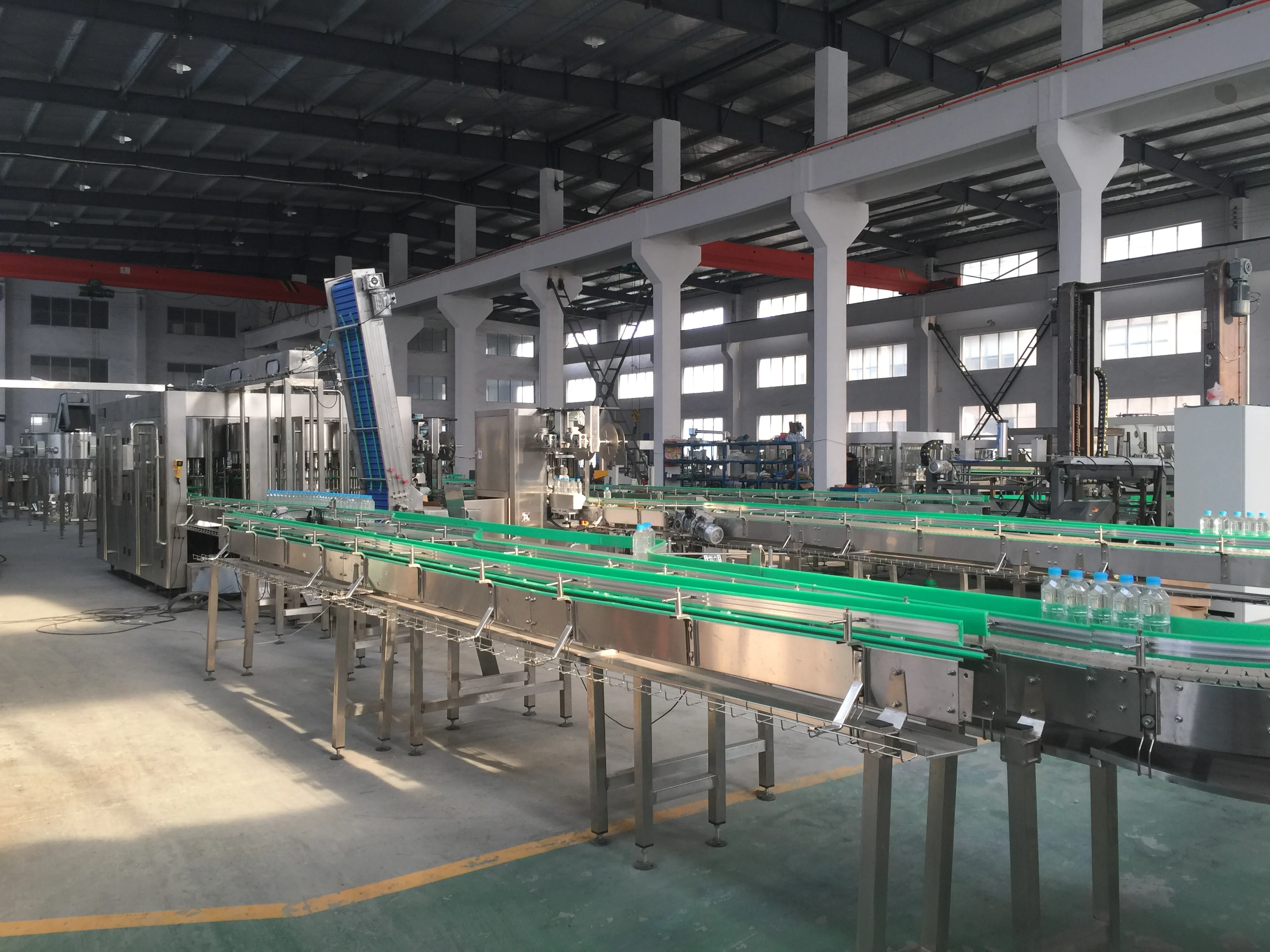 CE bottled drinking water complete automatic full set water filling line