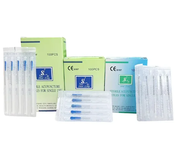 Стерильные одноразовые иглы Shenlong, иглы для акупунктуера, 100 шт./коробка, иглы для акупунктуера