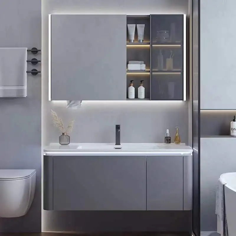 Factory Directly Modern Toilet Bathroom Vanity Cabinets French Bathroom Furniture Bathroom Vanities